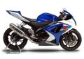 USヨシムラ R-77  シングル  スリップオン マフラー　GSX-R1000 07-08  1117306