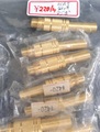 RCA PIN中継ジャック金メッキネジ式
