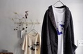 ICHI Antiquites  Linen-Cotton Denim Jacket