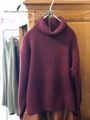 完売＊JoeMc comm.arch. Hand Framed High-Neck pullover