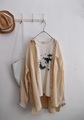 送料無料＊VlasBlomme Washed Linen × VB Archive ダブルスタンドカラーシャツ