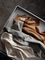 完売＊UNDYED×ICHI Antiquites 無染色糸のタンクトップ