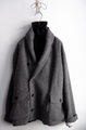 送料無料＊VlasBlomme Wool Linen Soft Tweed ショールカラージャケット