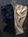 完売＊prit 高密度ギャバコットンのバギーパンツ