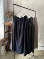 完売＊CLOSELY スーピマコットンのeasy gathered skirt