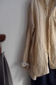 送料無料＊VlasBlomme Washed Linen × VB Archive ダブルスタンドカラーシャツ