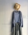 完売＊Vlas Blomme 薄手天竺のボレロカーデ