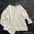 完売＊Vlas Blomme アシンメトリーなショートカーディガン
