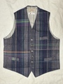 AV-096-NV　HAND WOVEN COTTON TWEED WAISTCOAT 