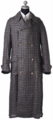 AJ-218 LINEN CHECK DUSTER COAT
