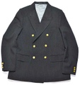 AJ-123-W-CH DOUBLE-BREASTED CHARCOAL BLAZER