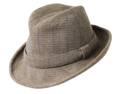 AHT-016　 ORIGINAL DERBY TWEED TRILBY HAT