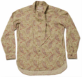 COTTON PAISLEY ASCOT SHIRT