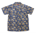 AS-192  ORIGINAL BAGRU PRINT OPEN COLLAR S/S SHIRT