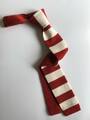 AKNT-001 Wool cotton knit horizontal stripe tie