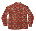 AS-191 ORIGINAL BAGRU PRINT OPEN COLLAR L/S SHIRT