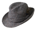 AHT-018　 ORIGINAL WILD SAPN TWEED TRILBY HAT