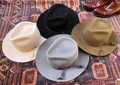 AHT-011 PINCH FRONT FELT HAT (MOONSHINER)