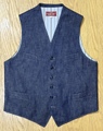 AV-093-10oz  10oz DENIM WAISTCOAT