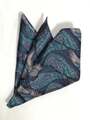 APC-038 SILK JACQUARD POKET SQUARE (ROBERT KEYTE社 製作)