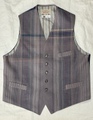 AV-096-GY　HAND WOVEN COTTON TWEED WAISTCOAT 