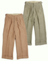 LINEN TWILL COLOR CHAMBRAY OXFORD BAGS 