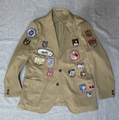 AJ-088-3R2-CPV COTTON WEATHER CLOTH ‘THREE ROLL TWO’ Custom Patch Version "CLIMBING MUSTER"