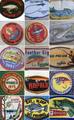 AJ-088-3R2-SP-2  COTTON WEATHER CLOTH ‘THREE ROLL TWO’ Custom Patch Version  "MASTER ANGLER"