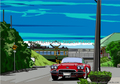 Sevenmile-Hills　湘南イラスト版画作品
