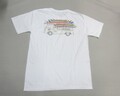 MALIBU　SHIRTS マリブシャツ　クラシックサーフTシャツ(Clark Foam×Strong current クラークフォーム×ストロングカレント ホワイト)