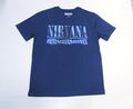 ROCK OFF ロックオフ　ロックTシャツ(ニルヴァーナ　ネイビー)