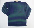 GUERNSEY WOOLENS　ガンジーウーレン　ガンジーセーター(ネイビー×グリーン)