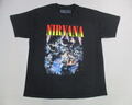 ROCK OFF ロックオフ　ロックTシャツ(ニルヴァーナ　ブラック)