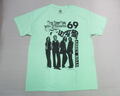 ROCK OFF ロックオフ　ロックTシャツ(ビートルズ　ミントグリーン)