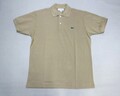 FRANCE LACOSTE　フランスラコステ L1212鹿の子ポロ（beige 02S）