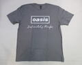 ROCK OFF ロックオフ　ロックTシャツ(オアシス　フェードグレー)