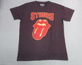 ROCK OFF ロックオフ　ロックTシャツ(ローリングストーンズ　バーガンディヘザー)