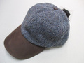 TWEEDMILL ツイードミル ハリスツイードキャップ(ネイビー)