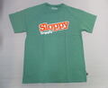  Sloppy Supply  スラッピーサプライ　半袖プリントTシャツ（ソフトドリンク　グリーン)