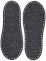 室内履き用フェルト底　M（24.5ｃｍ）