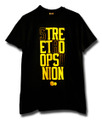 S.H.U;STRE ETHO OPSU NION Tシャツ/BLK(黒)&YLW(黄)
