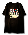 DEAD FRESH CREW(Highlighted "A")_ロゴT/BLK(ブラック)