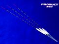 羽根4枚合わせ Mania Sharrow GS LType 雷 0～2号（正宙用タイプ）3本セット【ゴールドラベル】