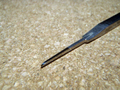 彫金用超硬タガネ S45C柄（面） 船底鏡面SPL