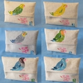 【受注販売】ポケットティッシュ・インコ柄