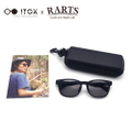 ITOX（イトックス） × RARTS（アーツ） ITOX ITO-01 マットブラック / RARTS グラファイトグレー 裏面マルチ