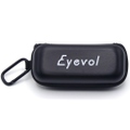 【Eyevol のカラビナ付きケース】Eyevol（アイヴォル）　ZIP SOFT CASE WHITE LOGO（ホワイトロゴ）