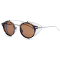 THOM BROWNE（トムブラウン）　　UES804A-205-45（brown tortoise - matte silver / brown）