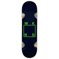 WKND DECK -2023 FALL TEAM LOGO NAVY/GREEN- 8.125"(WHEEL WELL) or 8.25"CS(MED CONCAVE/WHEEL WELL) or 8.5"TH(MED CONCAVE/WHEEL WELL) 4010110