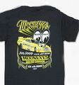 ムーンアイズ N.H.R.A.　限定商品　★"MOON EYES"　NITORO FUNNYCAR　Ｔシャツ  / Jim Dunn Racing　　N.H.R.A.最終戦の会場より直輸入★希少商品！